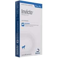 Antipulgas Dechra Invicto 57 mg para Cães - 6 Comprimido