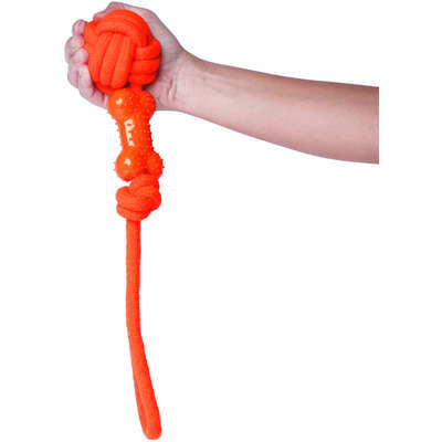 Brinquedo de Corda Kroco Puxador Laranja