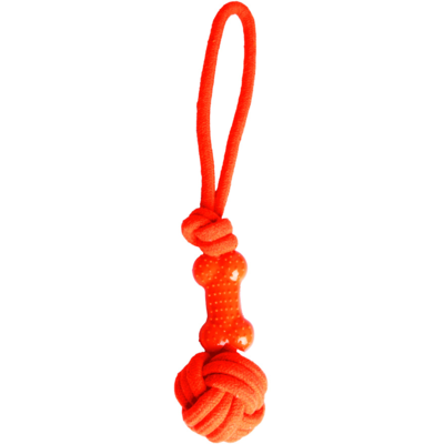 Brinquedo de Corda Kroco Puxador Laranja