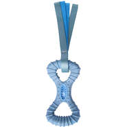 Mordedor Kroco Texturizado Wood com Fita Azul Claro para Cães