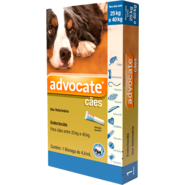 Antipulgas e Vermicida Advocate para Cães de 25Kg até 40Kg (4 ml) - 1 Bisnaga