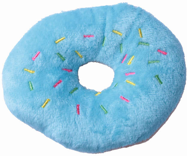 Brinquedo Pelúcia Kroco Donuts Azul - Tam. Único