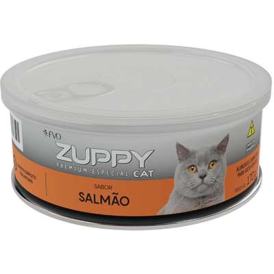 Ração Úmida Zuppy Cat Salmão para Gatos Adultos