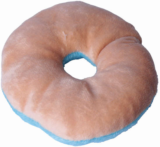 Brinquedo Pelúcia Kroco Donuts Azul - Tam. Único