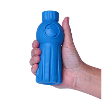 Brinquedo Kroco Mordedor Garrafinha Azul para Cães