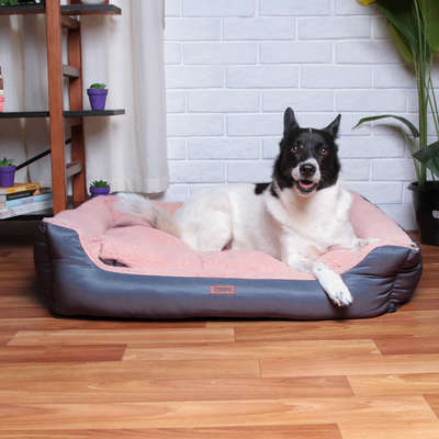 Cama Meau Quatro Estações Rosa - Tam GG