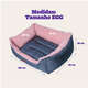 Cama Meau Quatro Estações Rosa - Tam EGG