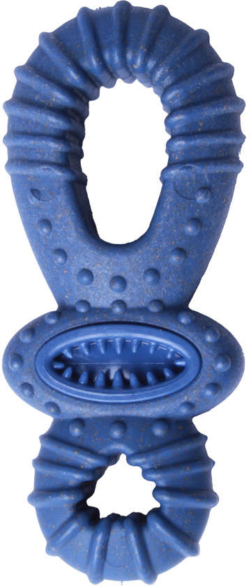 Mordedor Kroco Recheável Wood Azul para Cães - Tam. Único