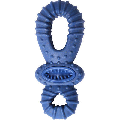 Mordedor Kroco Recheável Wood Azul para Cães