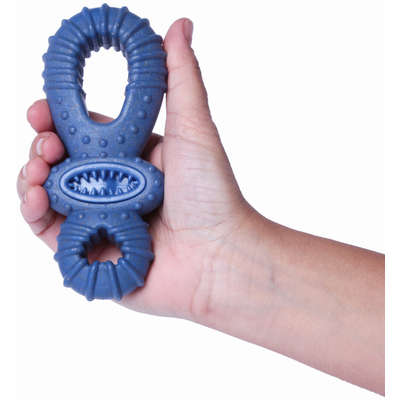 Mordedor Kroco Recheável Wood Azul para Cães