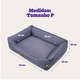 Cama Future Pet Lisa Cinza - Tam. P