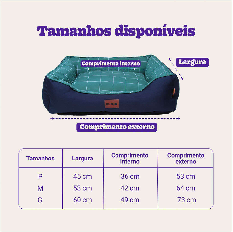 Cama Meau Exclusive Verde - Tam. G
