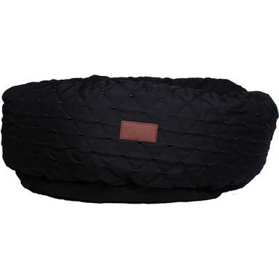 Cama Fábrica Pet Boia Matelasse Preta
