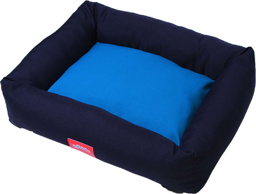 Cama Kroco Retangular Azul - Tam. P