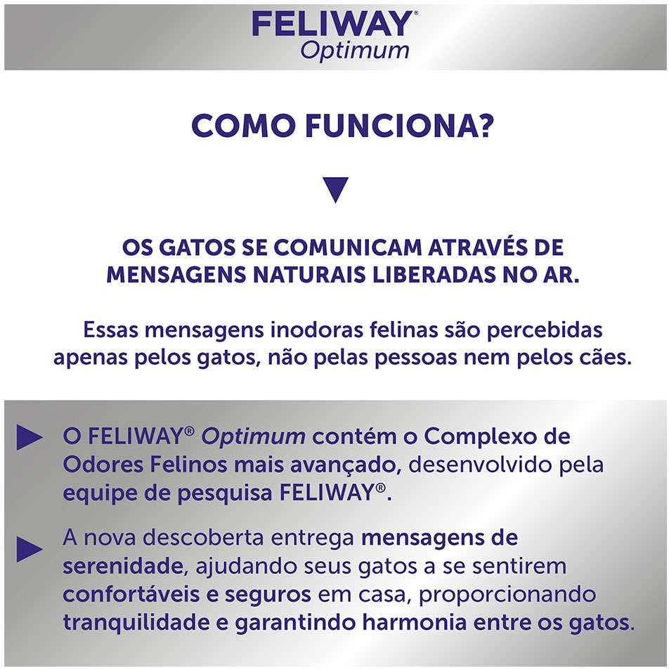 Refil Feliway Optimum - 48 mL