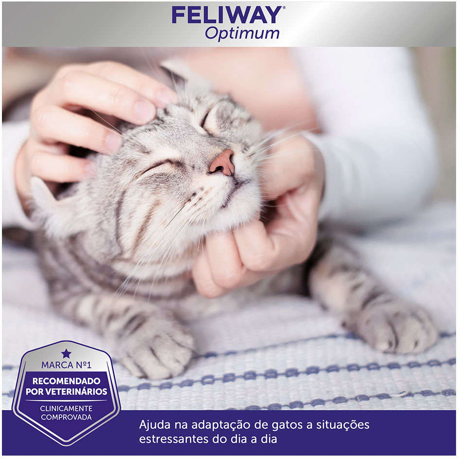 Difusor Feliway Optimum + Refil - 48 mL