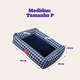 Cama Kroco Flex Xadrez Azul Marinho