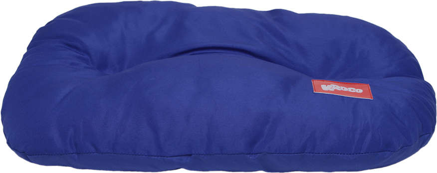 Almofada Kroco Retangular Lisa Microfibra Azul - Tam. 08