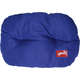 Almofada Kroco Retangular Lisa Microfibra Azul