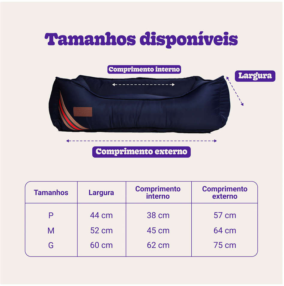 Cama Fábrica Pet D Acqua Azul - Tam. P