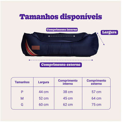Cama Fábrica Pet D Acqua Azul