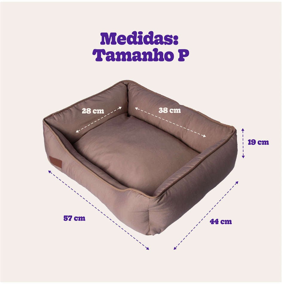 Cama Fábrica Pet D Acqua Caqui - Tam. P