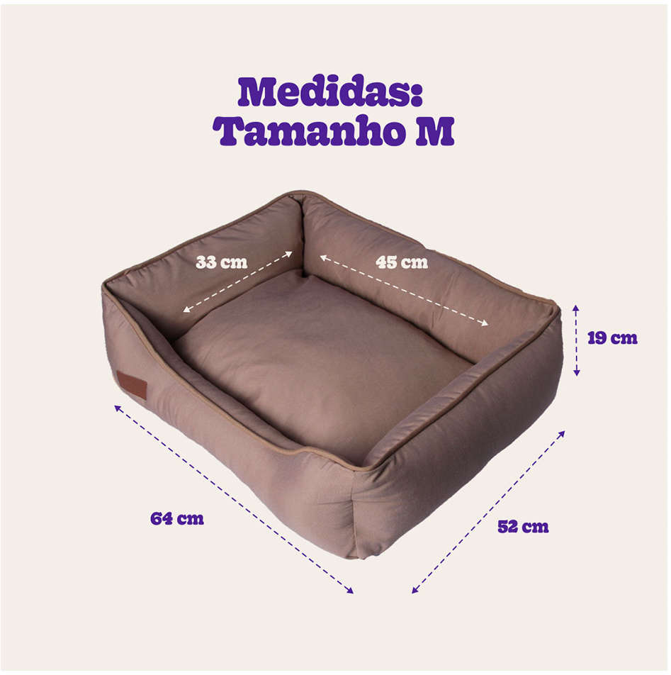Cama Fábrica Pet D Acqua Caqui - Tam. M