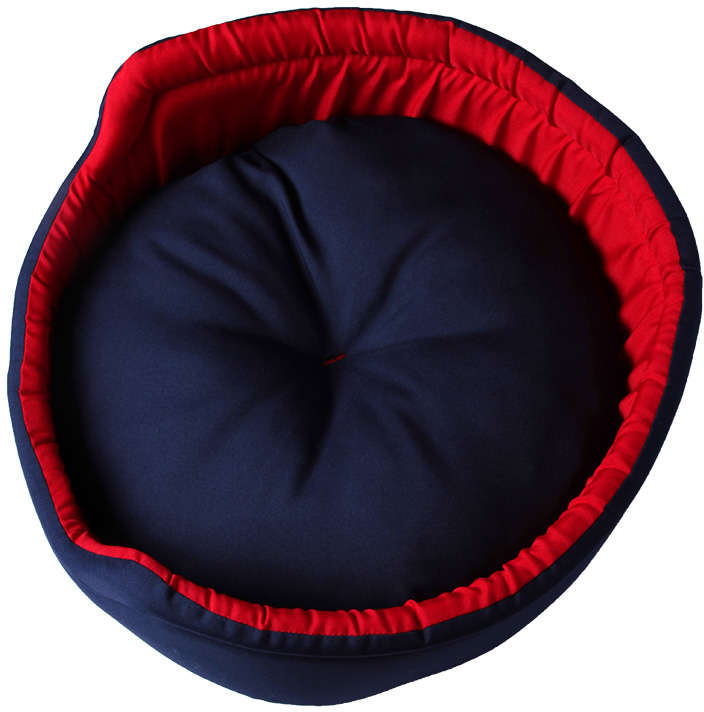 Cama Fábrica Pet Dog Cat Azul - Tam. M