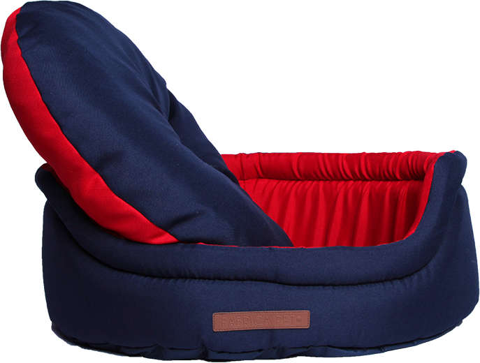 Cama Fábrica Pet Dog Cat Azul - Tam. M