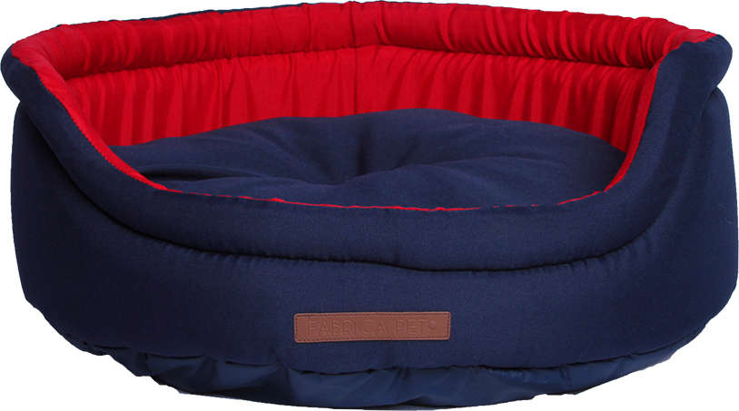 Cama Fábrica Pet Dog Cat Azul - Tam. M