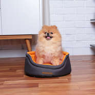 Cama Fábrica Pet Dog Cat Cinza - Tam. P