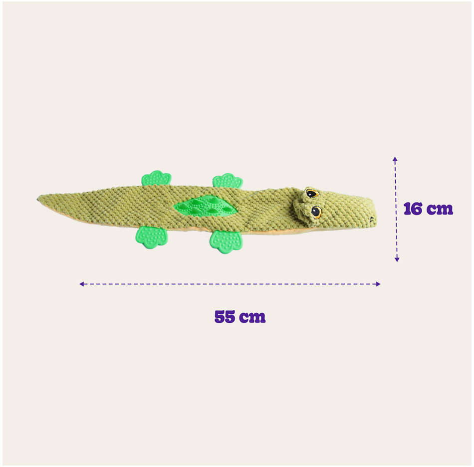 Pelúcia Kroco Jacaré Verde - Tam. Único