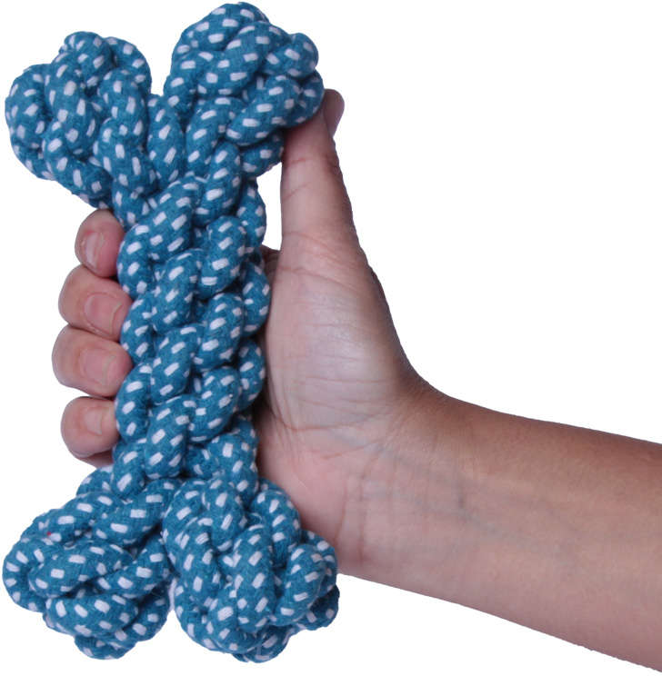 Brinquedo de Corda Kroco Osso Azul - Tam. Único