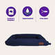 Cama Fábrica Pet Flat Azul