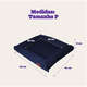 Cama Fábrica Pet Flat Azul - Tam. P