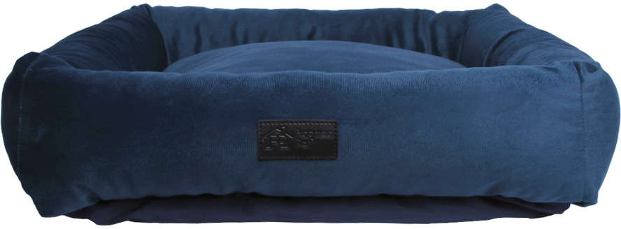 Cama Fábrica Pet Macia Persa Marinho - Tam. G