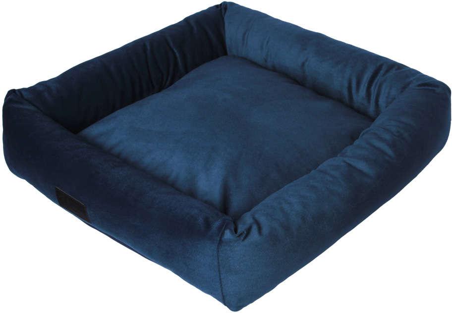 Cama Fábrica Pet Macia Persa Marinho - Tam. G