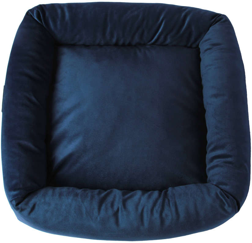 Cama Fábrica Pet Macia Persa Marinho - Tam. G