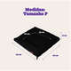 Cama Fábrica Pet Flat Preto - Tam. P