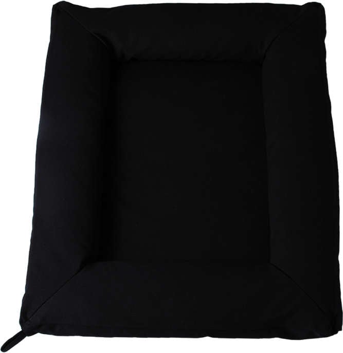 Cama Fábrica Pet Flat Preto - Tam. P