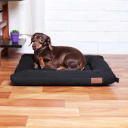 Cama Fábrica Pet Flat Preto - Tam. M