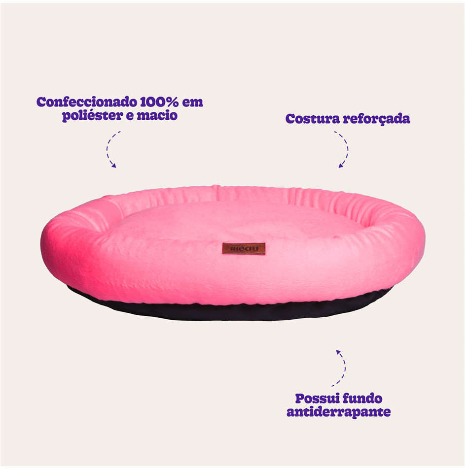 Cama Meau Paris Rosa - Tam. M