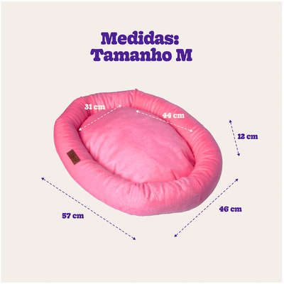 Cama Meau Paris Rosa - Tam. M