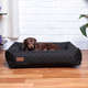 Cama Retangular Fábrica Pet Matelasse Preto - Tam. G