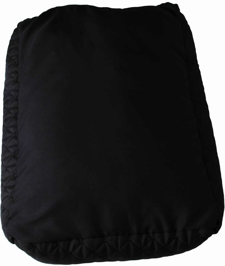 Cama Retangular Fábrica Pet Matelasse Preto - Tam. P