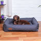 Cama Retangular Fábrica Pet Matelasse Cinza - Tam. M