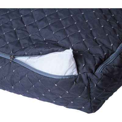 Cama Retangular Fábrica Pet Matelasse Cinza