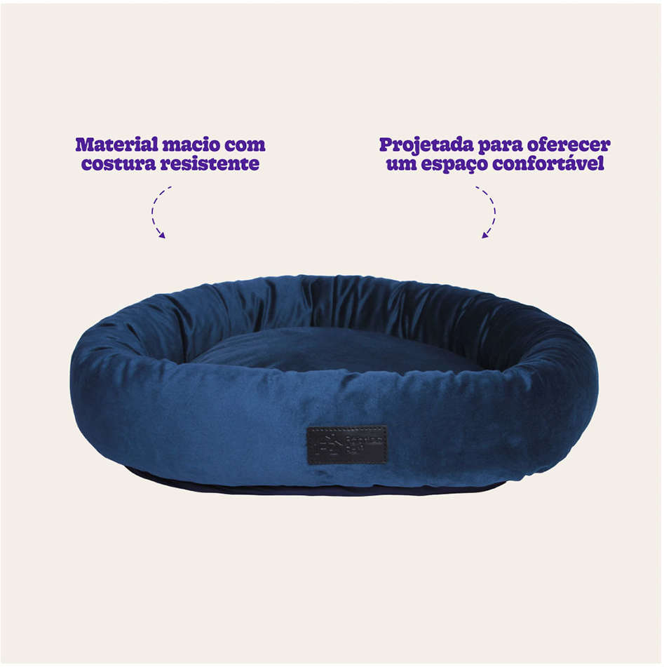 Cama Fábrica Pet Macia Zaya Marinho - Tam. P