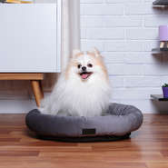 Cama Fábrica Pet Macia Zaya Cinza - Tam. G