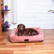 Cama Fábrica Pet Macia Persa Rose - Tam. M